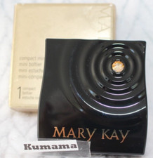 Mary Kay Special Edition Collectors Compact Mini Black New In Gold Box Fast Ship