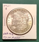1921 Morgan Dollar - VAM-41B (TOP 100) - With Collar Clash - High Grade - Lustre