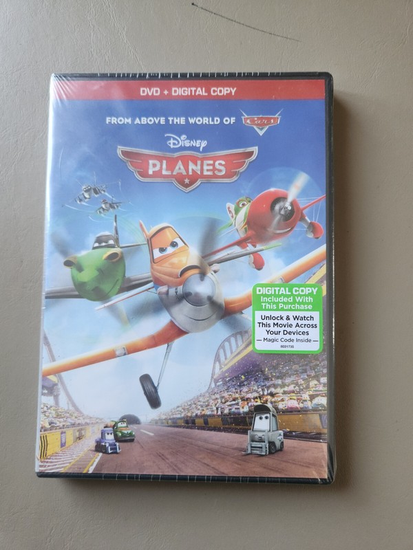 Disney Planes DVD w/ Digital Code New in wrapper