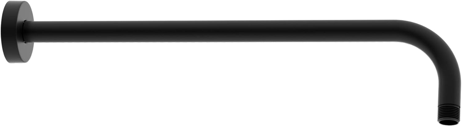 16 Inch All Metal Shower Extension Arm, Extra Long Shower Arm with Flange, Stain