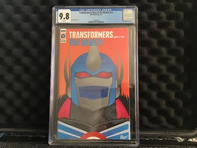 Transformers Best of THE BEASTS #1 CGC 9.8  James Biggie Cover IDW Comic 2022