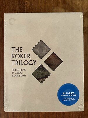 The Koker Trilogy (Criterion Collection, Blu-Ray) 3 Films - NEW Abbas Kiarostami