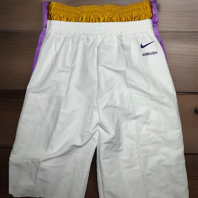 Nike x Ambush NBA collection Lakers Pants Summit White DB1636-121