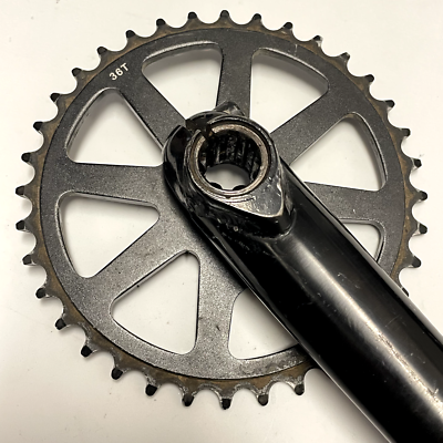 3 Piece Crankset Bmx Mutiny Cinch 175mm 19mm Spindle LHD Spline