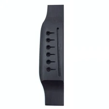 Guitar Bridge For Martin Acoustic Guitar Saddle Nut Luthier African Ebony Black