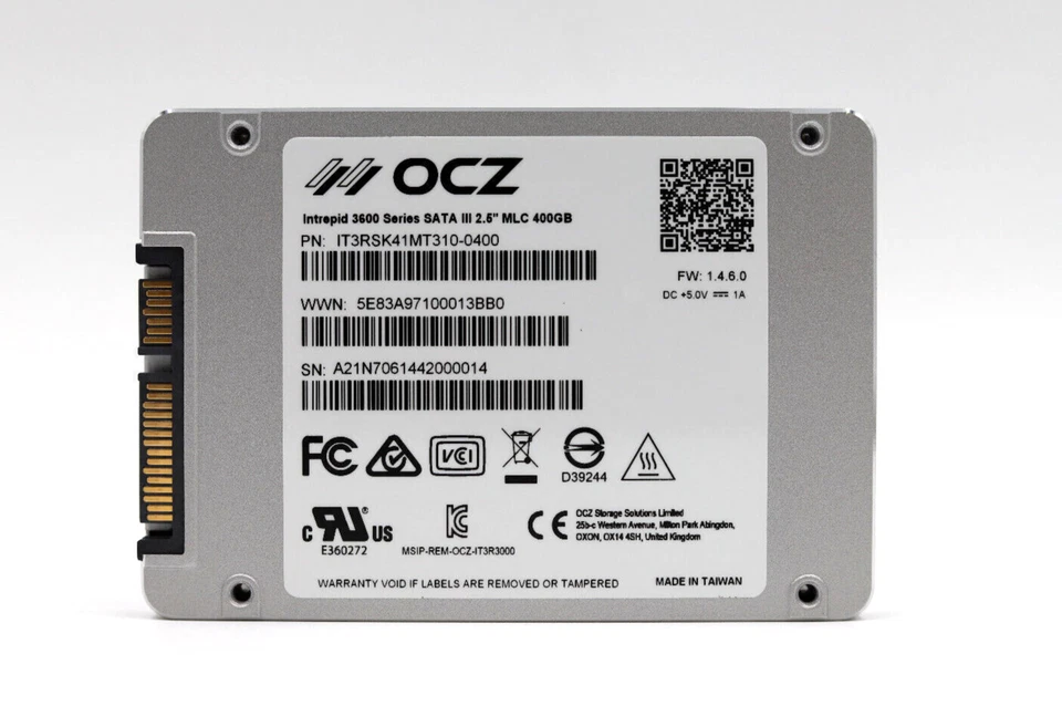 OCZ Interpid 3600 Series 2.5" 400GB 6Gbps MLC SATA III SSD IT3RSK41MT310-0400 - Image 4 of 4