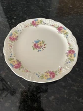 Vintage  3-Pcs Set Royal Chelsea Floral Pattern Dessert , Bread Plate