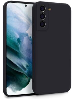 Hülle für Samsung Galaxy S21 Plus - Handyhülle Cover aus Silikon Schwarz