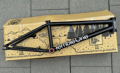 Terrible One (T1) SFA BMX Frame, 20.75” Top Tube, Black, 2016 S&M