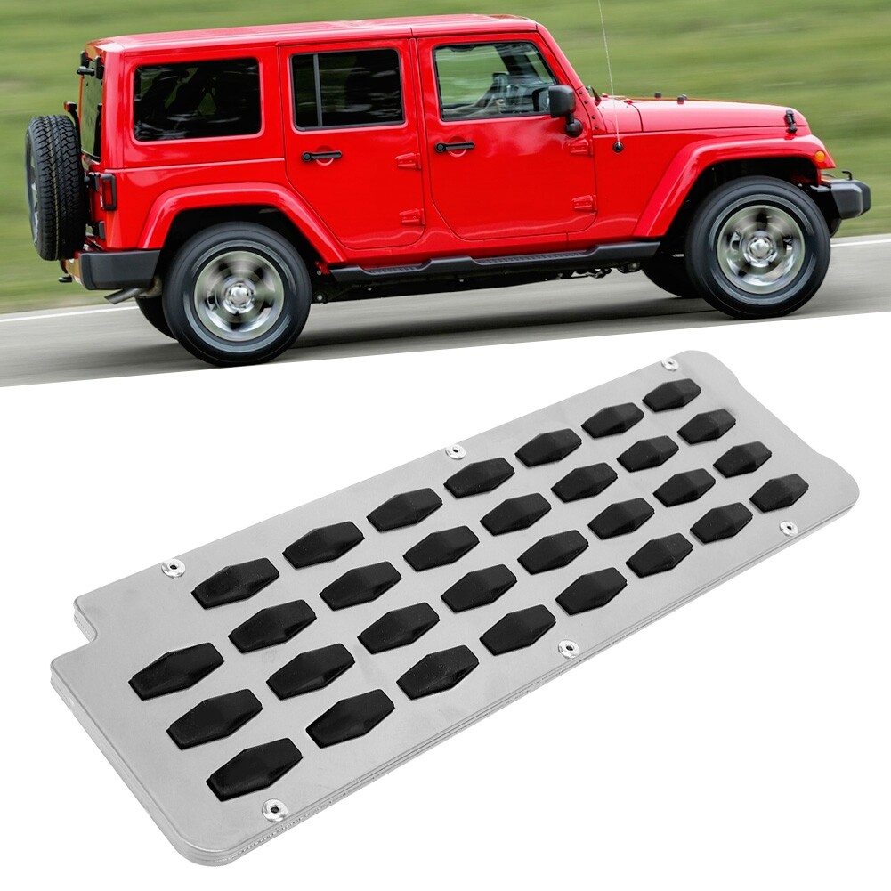 XXL Metal Car Left Side Foot Rest Pedal Anti Slip Pad Fits For Jeep