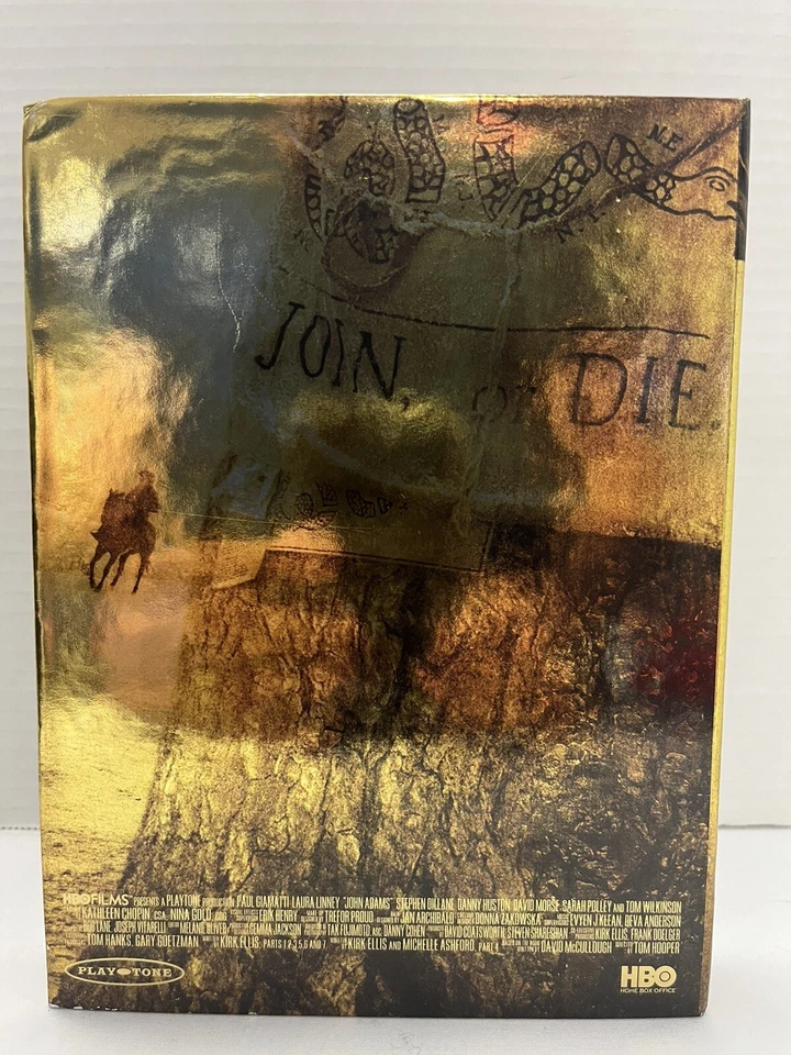 John Adams DVD 3 Disk Set 2008 Based On Pulitzer Prize Winning Book HBO - Image 2 of 4