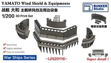 BUNKER IJN20116 1/200 YAMATO Wind Shield&Equipments 3D Print Set