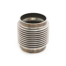 2" ID T304 SS Exhaust Flex Bellows 2.55"Long Flex Joint Pipe Ultra Strong