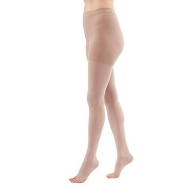 duomed advantage 15-20 mmHg panty petite open toe beige medium