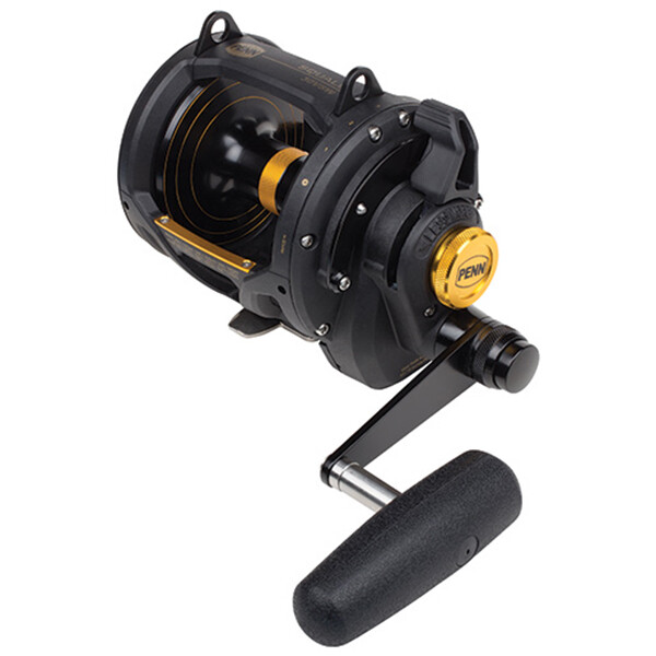 Penn Squall 50 VSW Lever Drag Speed Overhead Fishing Reel Free