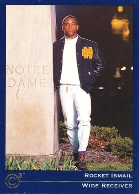 RARE CLASSIC-C3 Raghib Rocket Ismail RAIDERS COWBOYS PANTHERS Notre Dame