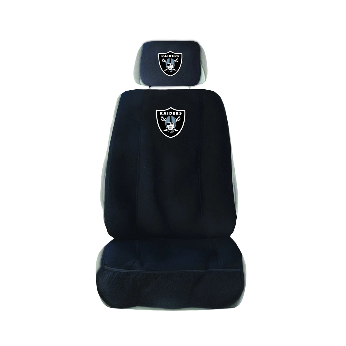 FANMATS NFL Las Vegas Raiders Black Polyester Embroidered X, 43 OFF