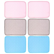6 Pcs Pet Training Pad Hamster Cool Animals Bedding Pads Cooling