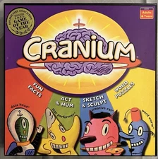 Cranium The Game 4 Your Whole Brain 1998 Outrageous Game Board - 3027950