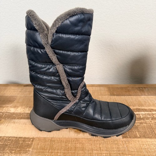The North Face Amore II Winterstiefel Kinder Größe 1 schwarz Kunstfell isoliert - Bild 4 von 9