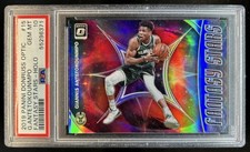 2019-20 Panini Donruss Optic Giannis Antetokounmpo Fantasy Stars Holo #15 PSA 10