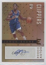 2017-18 Panini Essentials Rookie Retail Thin Stock Jawun Evans #211 Auto qp4