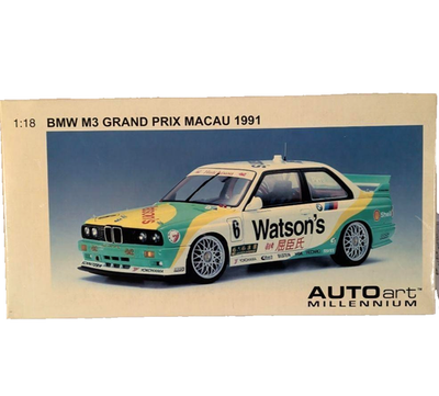 AUTOart 1/18 BMW M3 1991 Macau Grand Prix Millennium | eBay