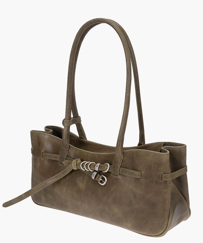 Marge SherWood GRANDMA USED SHOULDER BAG etoffe pull-up - 第 6/9 張圖片