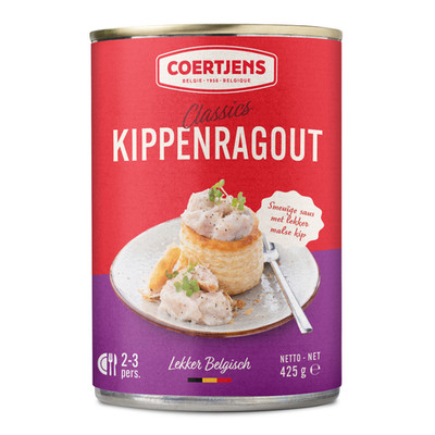Coertjens Hühnerragout - Vol au Vent 6 x 425g - Fertigmahlzeit