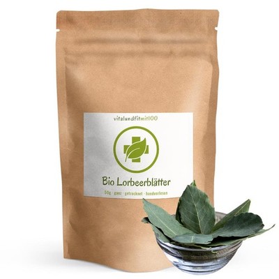 Bio Lorbeerblätter ganz 50g
