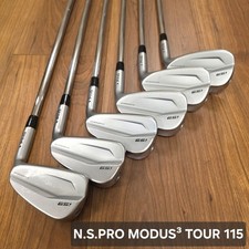 Used  PING i59 MODUS3 TOUR115 S flex iron set  5-PW Black Dot