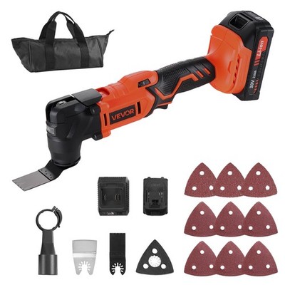 Cordless Oscillating Tool,20V Oscillating Multi Tool Kit with 6 Variable Speeds