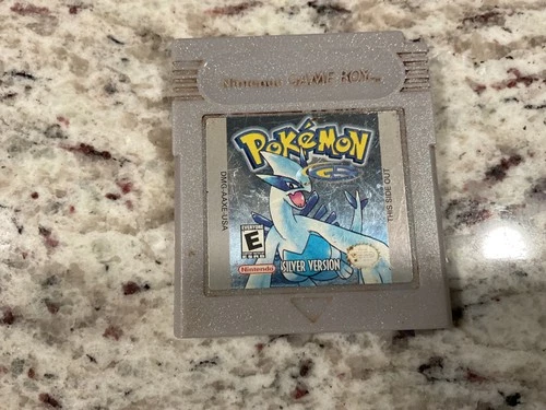 Pokemon Silver Nintendo Gameboy Cartridge Only 100% Authentic