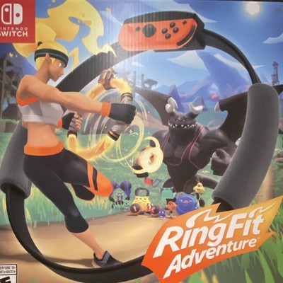 Nintendo Ring Fit Adventure for Nintendo Switch Fitness & Health E10+ Online
