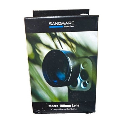 SANDMARC Macro 100mm Clip-On Lens for Apple iPhone, 48mm Front, SMU-242