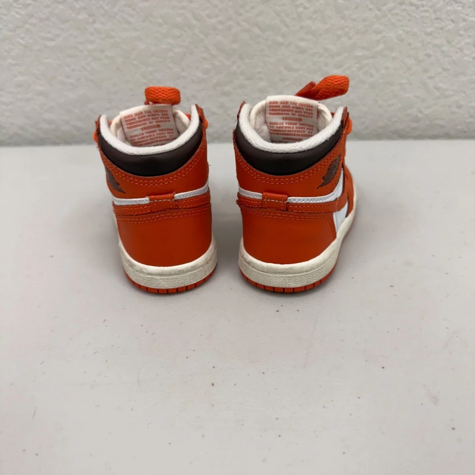 Nike Jordan 1 Retro Alto OG Estrella de Mar Tenis Zapatos CU0450-101 Infantil Bebé talla 5C Foto 3 de 4