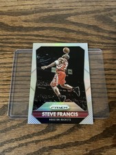 2015-16 Panini Prizm Steve Francis Silver Refractor Houston Rockets