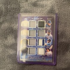 2025 Leaf In The Game Used Bonds/Mays/Gwynn/Brett/Fisk/+ 8-Way Relic 6/12