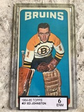 1964-65 TOPPS TALL BOYS #21 ED JOHNSTON  KSA 6