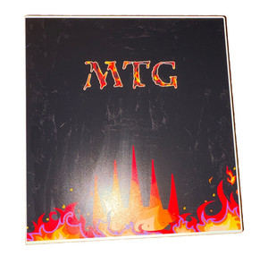 Magic: The Gathering 3-Ring 9-Pocket Side-Load Binder 19pgs with cards extra 17