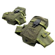 USGI LC-1 30 Rd Mag Pouch OD NOS Qty 2 ALICE NSN 8465-00-001-6482 UNUSED 1998