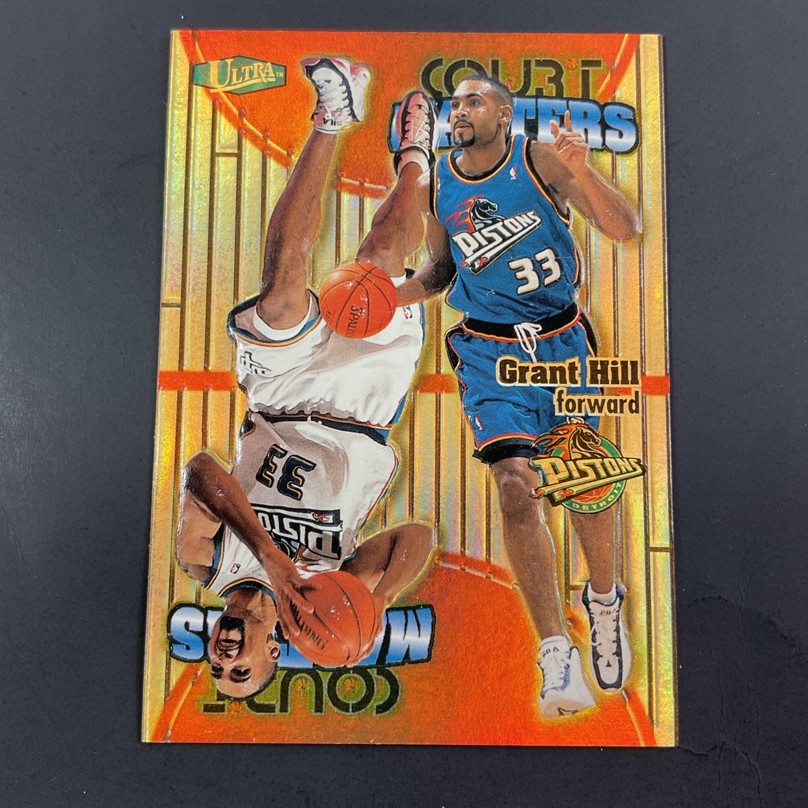 1997-98 FLEER Ultra Court Masters #CM11 Grant Hill Rare SSP