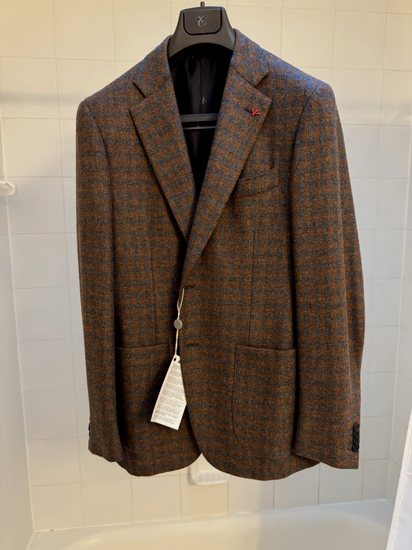 NWT Isaia Napoli 100% Wool Sport Coat