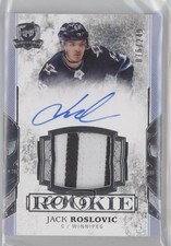 2017-18 Upper Deck The Cup Rookie 76/249 Jack Roslovic #153 Patch Auto 15nx