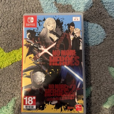 No More Heroes 1 and 2 Nintendo Switch Complete Rare HTF