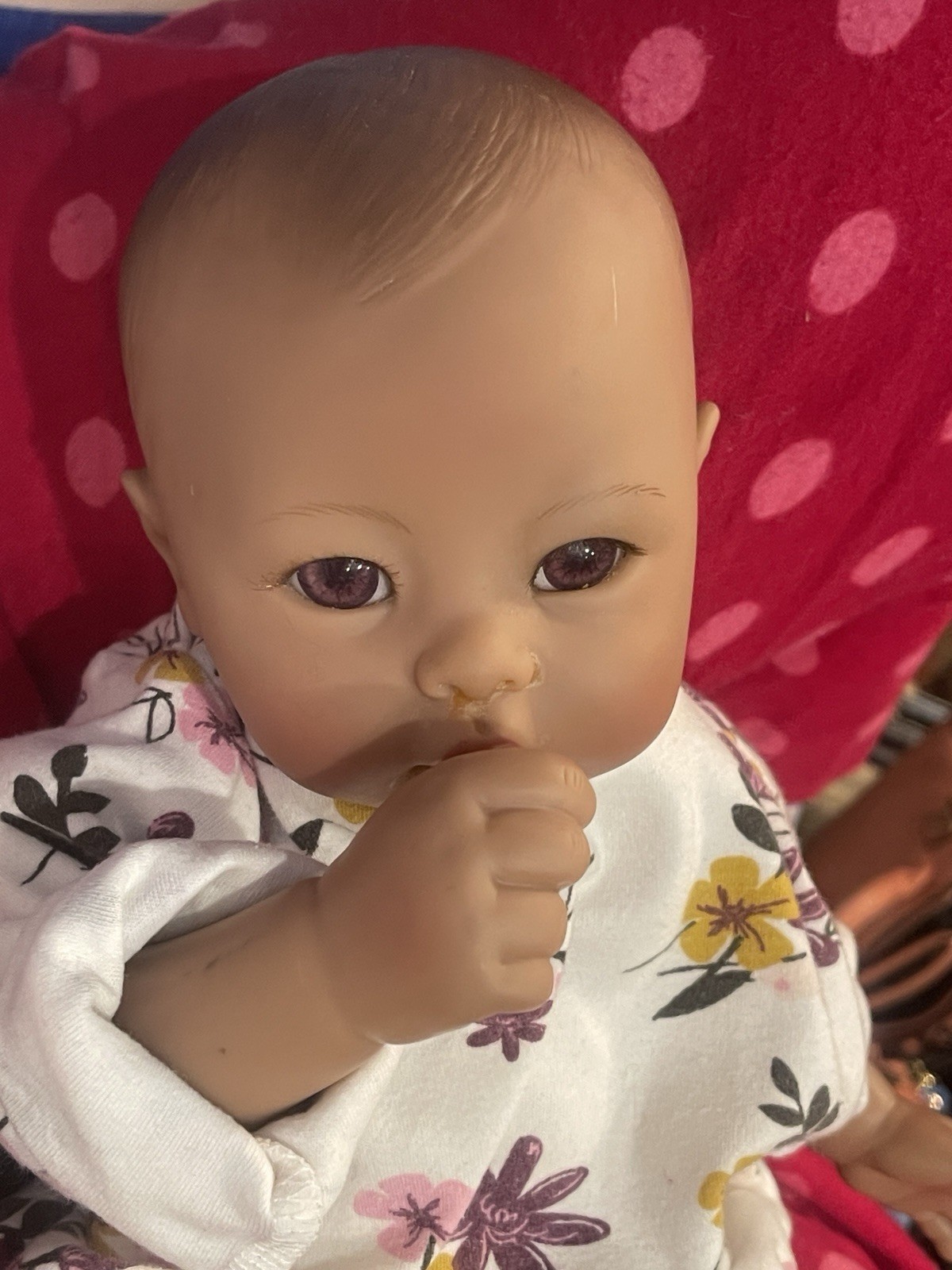 Adora Beautiful Baby Doll Brown Inset Eyes Open Mouth & The Best Complexion