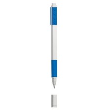 LEGO Iconic Writing Instrument - Gel Pen - 0.7mm Medium Tip Blue 