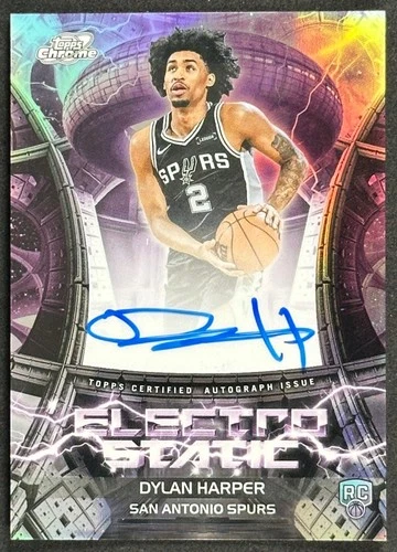2025 Topps Cosmic Chrome Dylan Harper Base (RAW)