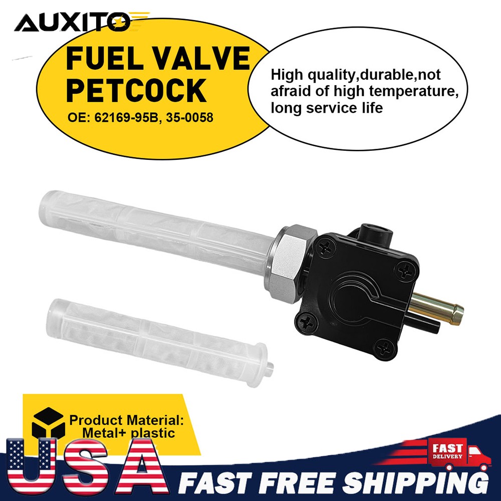 Fuel Valve Vacuum Petcock 22mm 62169-95B For Harley Street Glide FLHX 2011-2013