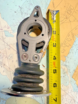 Lewmar 60MM Single Stand up Block With Becket. Torlon Bearings, High Load.